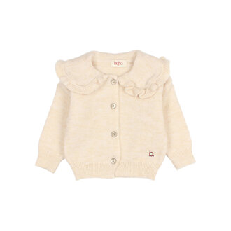 Buho Buho girly cardigan ecru