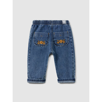 Snug Snug Pants embroiderie jeans Indigo