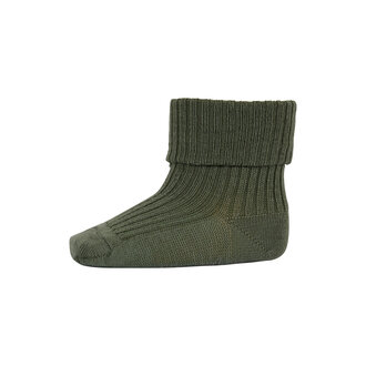 mp Denmark mp Denmark wool rib socks (589) Olivine (1235)