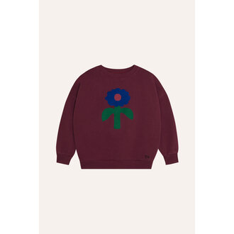 The Campamento The Campamento Big Blue Daisy Sweatshirt
