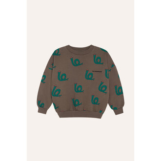 The Campamento The Campamento Snakes Brown Sweatshirt