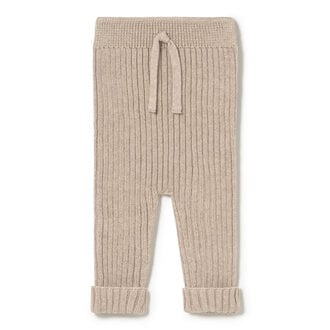li & me li & me JACOB rib knit trousers toasted