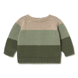 li & me li & me CALVIN tricolor jack forest-euc-toast
