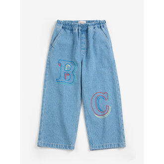 Bobo Choses Bobo Choses Bobo Choses Embossed denim pants