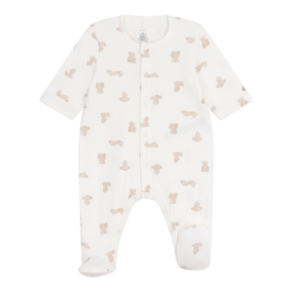 Petit Bateau Petit Bateau A0DRM babypyjama beer wit