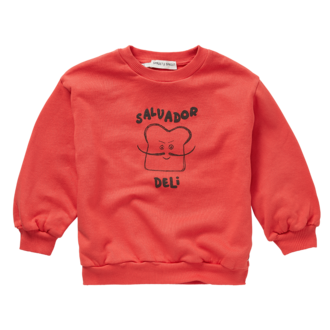 Sproet & Sprout Sproet & Sprout Sweatshirt Salvador Deli Vivid red