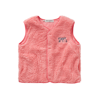 Sproet & Sprout Sproet & Sprout Loose teddy gilet Bloom