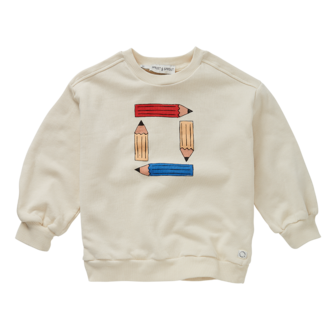 Sproet & Sprout Sproet & Sprout Sweatshirt Pencils Ivory