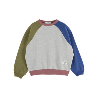 Emile et Ida Emile Et Ida sweat molleton colorblock multi