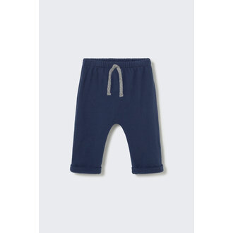 Cozmo Cozmo brushed soft knit baby pants navy