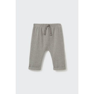 Cozmo Cozmo brushed soft knit baby pants grey
