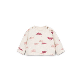 Play Up Play Up printed jersey sweater clouds yarn