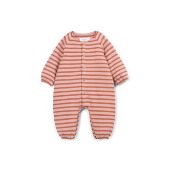 Play Up Play Up striped flamé jersey jumpsuit tapestry
