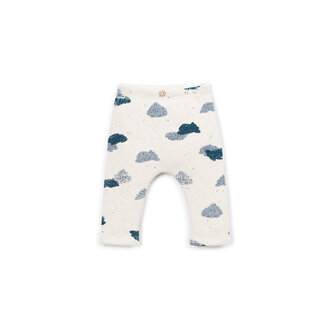 Play Up Play Up printed jersey leggings clouds detail
