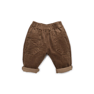 Play Up Play Up corduroy trousers tufting