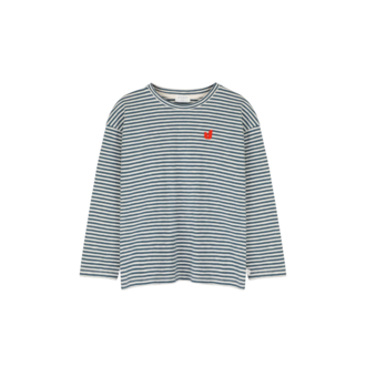 Jenest Jenest moos ls t-shirt seafoam green off white