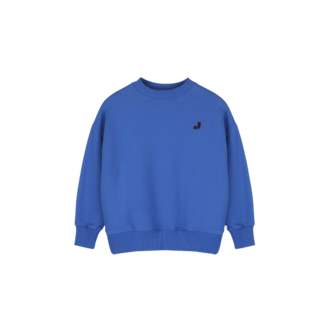 Jenest Jenest happy bird sweater cobalt blue