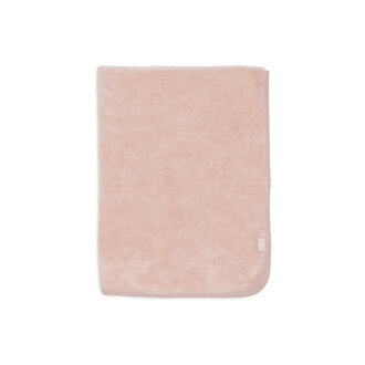 Jollein Jollein Deken Wieg 75x100cm Basic Sherpa/Jersey Silk Rose