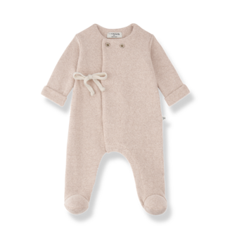 1 + in the family 1+ in the family HAVRE jumpsuit w/feet nude