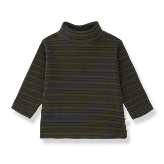 1 + in the family 1+ in the family SYLVAN turtle neck t-shirt khaki