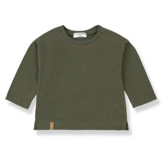 1 + in the family 1+ in the family SURREY l.sleeve t-shirt khaki