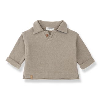 1 + in the family 1+ in the family MONTEROSSO polo sweater canapa