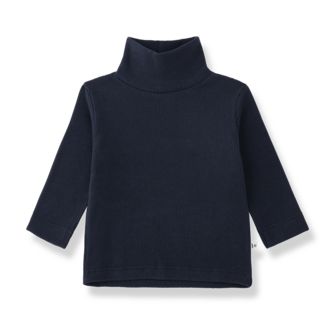 1 + in the family 1+ in the family LODI turtle neck t-shirt blue