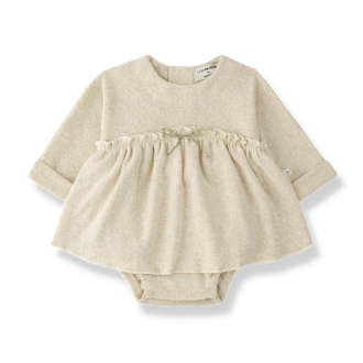 1 + in the family 1+ in the family CONQUES dress w/body ecru