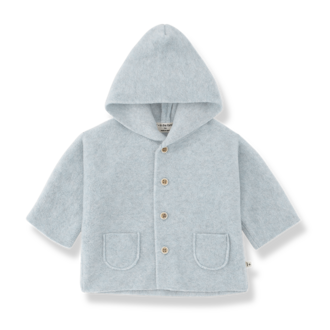 1 + in the family 1+ in the family MENTON hooded jacket ciel