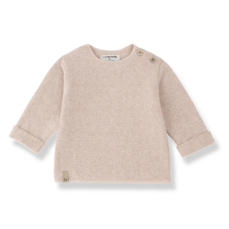 1 + in the family 1+ in the family CARCASSONNE l.sleeve t-shirt nude