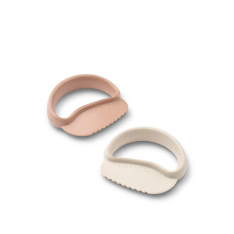 Liewood Liewood Riven Toddler Safe Cutter 2-Pack Pale tuscany / Sandy