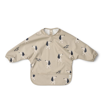 Liewood Liewood Merle Printed Cape Bib Dakota Dog / Mist