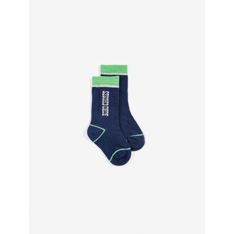 Bobo Choses Bobo Choses long socks blue 20-22
