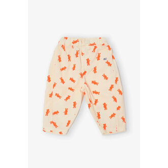 Bobo Choses Bobo Choses Softpaw Monster all over denim pants