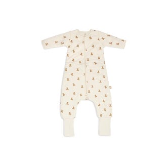 Jollein Jollein Slaapzak met voeten en afritsbare mouw M. Teddy Bear 80/86cm