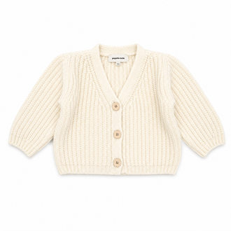 Pequeño Tocón Pequeño Tocón cardigan wool natural