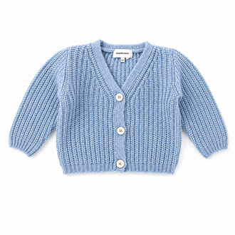 Pequeño Tocón Pequeño Tocón cardigan wool blue