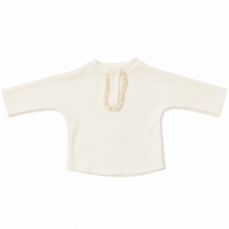 Pequeño Tocón Pequeño Tocón t-shirt soft lace natural