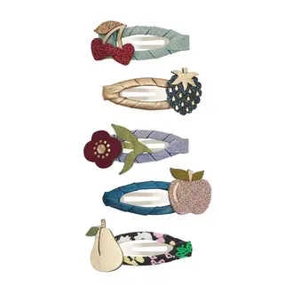 Mimi & Lula Mimi & Lula Winter fruits mini hair clips