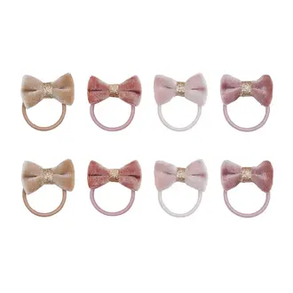 Mimi & Lula Mimi & Lula Velvet tinkerbell mini hair ties