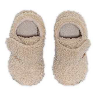 Melton Melton Fluffy Slippers Oxford Tan