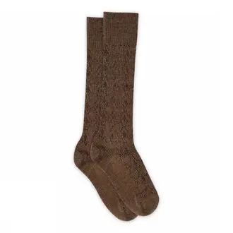 mp Denmark mp Denmark Remy knee socks (69024) Brown Melange (351)