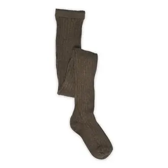 mp Denmark mp Denmark Cotton rib tights (130) Brown Melange (351)