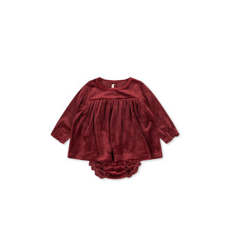 Konges Slojd Konges Slojd jingle romper dress red dahlia