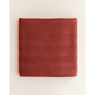 Hvid Hvid Blanket Freddie wild berry