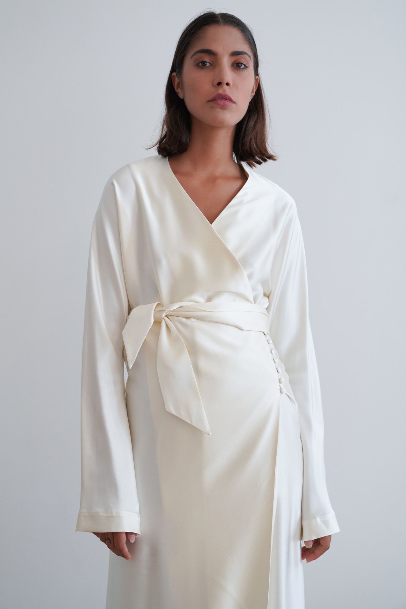 White Silk Kimono Dress Flash Sales, UP ...