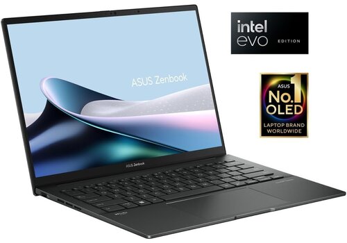  Asus Zenbook Q415MA-U5512 - Intel Core Ultra 5 125H - 8GB - 512GB SSD - 14" OLED Touchscreen - Nieuw - QWERTY 