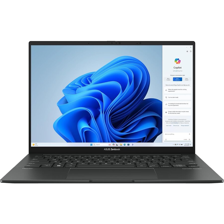 Zenbook Q415MA-U5512 - Intel Core Ultra 5 125H - 8GB - 512GB SSD - 14" OLED WUXGA (1920x1200) Touchscreen - Nieuw - QWERTY