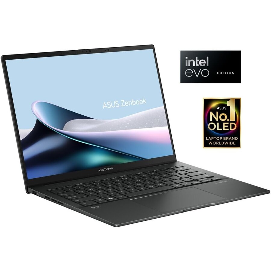 Zenbook Q415MA-U5512 - Intel Core Ultra 5 125H - 8GB - 512GB SSD - 14" OLED WUXGA (1920x1200) Touchscreen - Nieuw - QWERTY