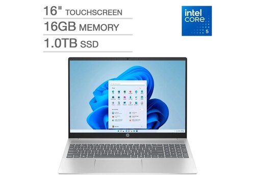  HP Pavilion 16-AF0063 - Intel Core Ultra 5 120U - 16GB - 1TB SSD - 16" WUXGA (1920x1200) Touchscreen - Renew - QWERTY 